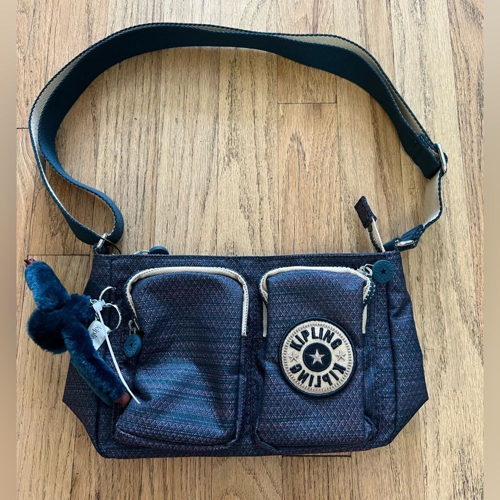 Kipling front pockets crossbody bag